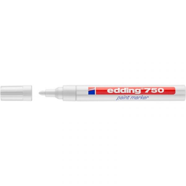 Marker olejowy Edding 750 biały