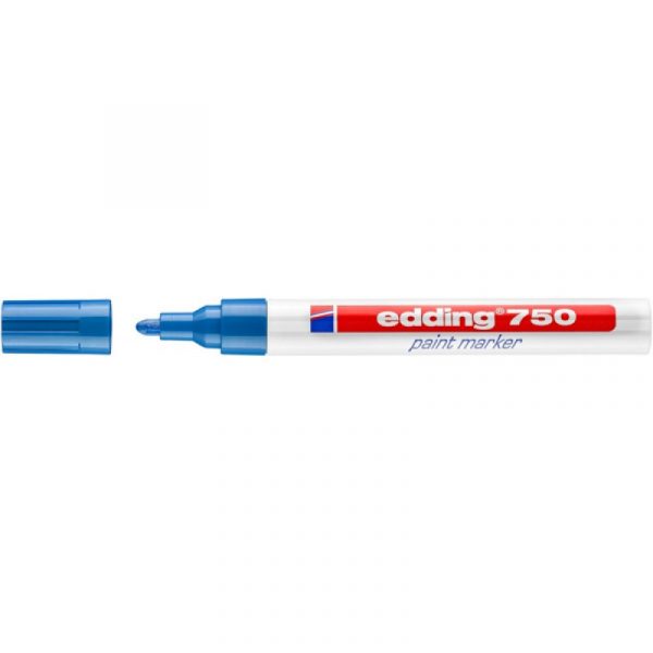 Marker olejowy Edding 750 niebieski