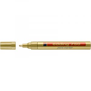 Marker olejowy Edding 750 złoty
