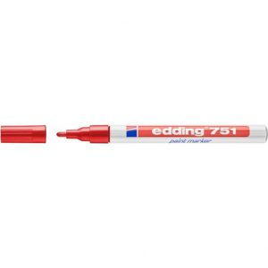 Marker olejowy Edding 751 czerwony