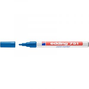 Marker olejowy Edding 751 niebieski