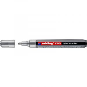 Marker olejowy Edding 790 srebrny