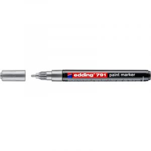 Marker olejowy Edding 791 srebrny