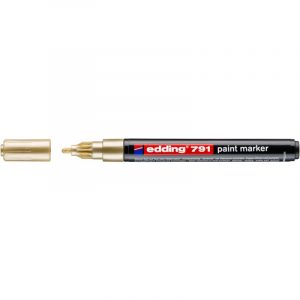 Marker olejowy Edding 791 złoty
