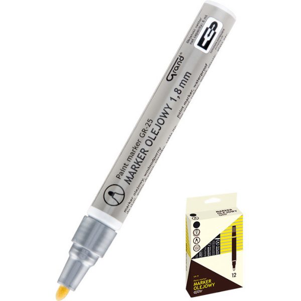MARKER OLEJOWY GRAND SREBRNY