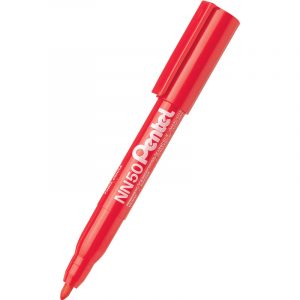 MARKER PERMANENTNY PENTEL NN50 CZERWONY