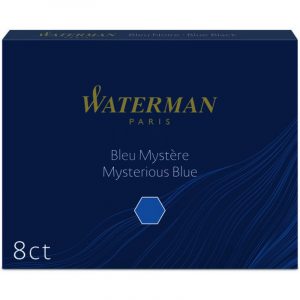 NABOJE ATRAMENTOWE WATERMAN STANDARD NIEBIESKO-CZARNE (8)