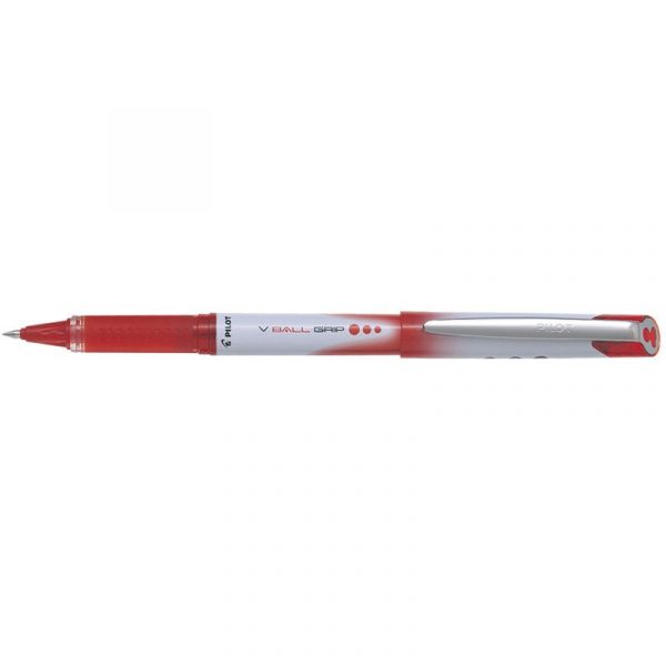 PIÓRO KULKOWE PILOT VBALL GRIP CZERWONE