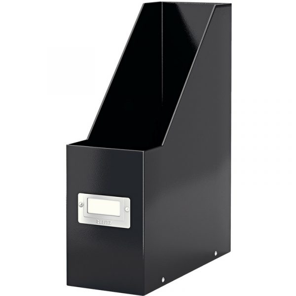 Pojemnik kartonowy Leitz Wow C&S A4/100mm czarny