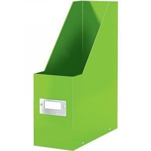 Pojemnik kartonowy Leitz Wow C&S A4/100mm zielony