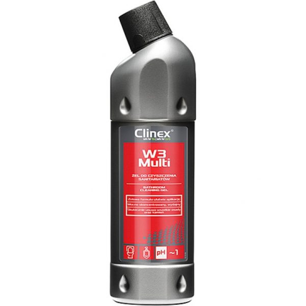 Preparat Clinex W3 Multi 1L (do mycia sanitariatów i łazienek)