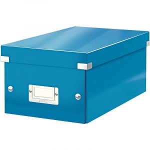 Pudełko Leitz Click&Store Wow 206x147x352mm niebieskie