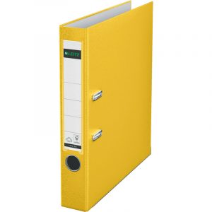 SEGREGATOR LEITZ 180° A4/50mm ŻÓŁTY