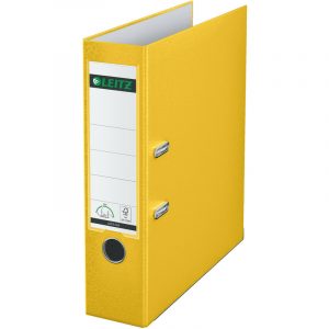 SEGREGATOR LEITZ 180° A4/80mm ŻÓŁTY