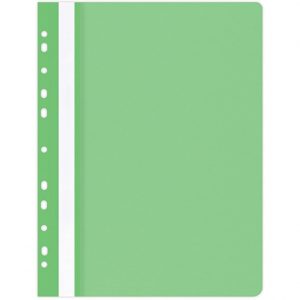 Skoroszyt wpinany Office Products A4 PP jasnozielony (25)