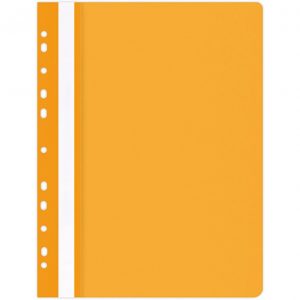 Skoroszyt wpinany Office Products A4 PP pomarańczowy (25)