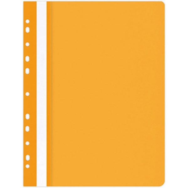 Skoroszyt wpinany Office Products A4 PP pomarańczowy (25)