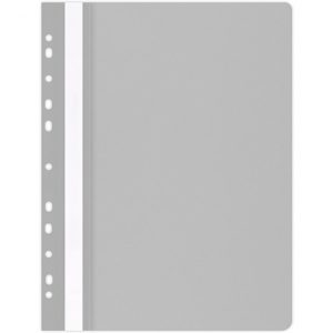 Skoroszyt wpinany Office Products A4 PP szary (25)
