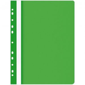 Skoroszyt wpinany Office Products A4 PP zielony (25)