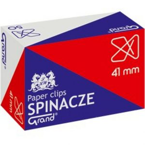 SPINACZE BIUROWE KRZYŻOWE 41mm (50)