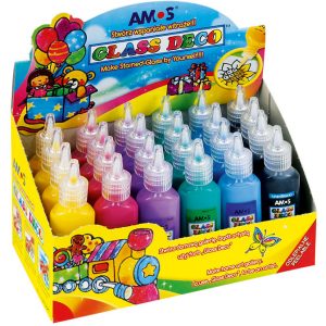 FARBY WITRAŻOWE AMOS 22ml*4*6 KOLORÓW