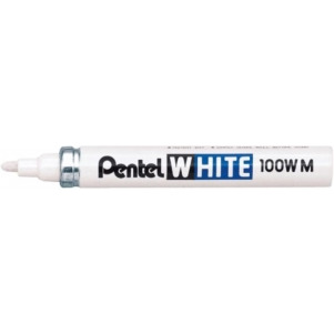 MARKER OLEJOWY PENTEL WHITE 100W M