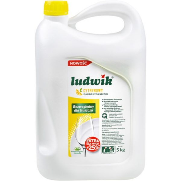 Płyn do naczyń Ludwik 5L Cytryna