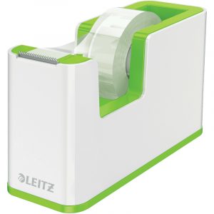 Podajnik do taśmy biurowej Leitz Wow biało-zielony