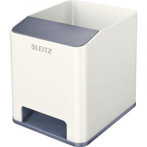 POJEMNIK NA DŁUGOPISY LEITZ WOW BIAŁY