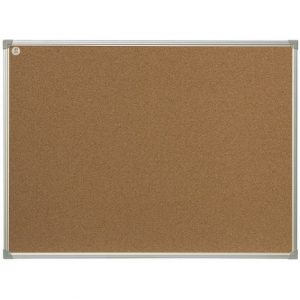 TABLICA KORKOWA RAMA ALUMINIOWA 120*80 CM