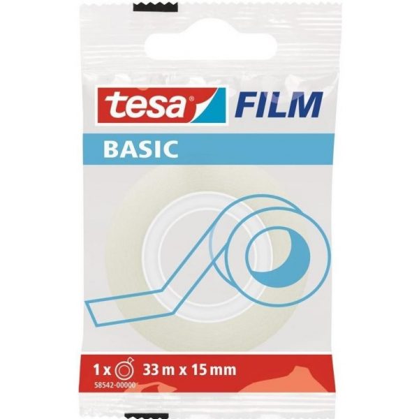 TAŚMA BIUROWA TESA BASIC 15mm/33m