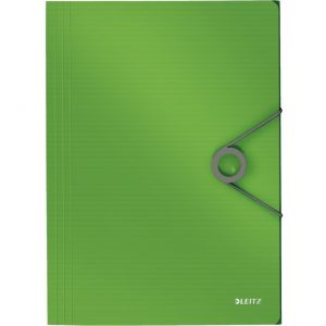 TECZKA Z GUMKĄ LEITZ SOLID 15mm ZIELONA