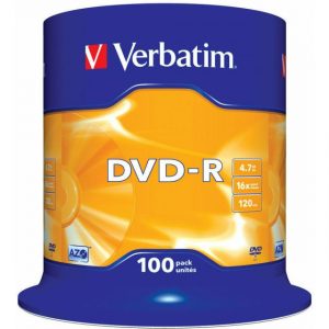 PŁYTY VERBATIM DVD-R cake100