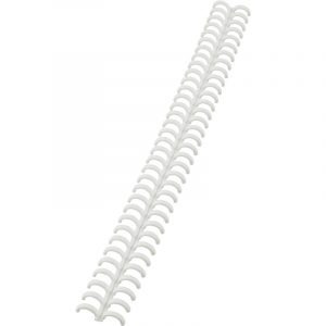 GRZBIETY DO OPRAWY GBC ClickBind A4/8mm BIAŁE (50)