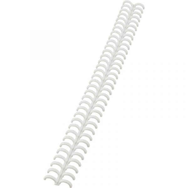 GRZBIETY DO OPRAWY GBC ClickBind A4/8mm BIAŁE (50)
