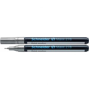 Marker olejowy Schneider Maxx 278 srebrny