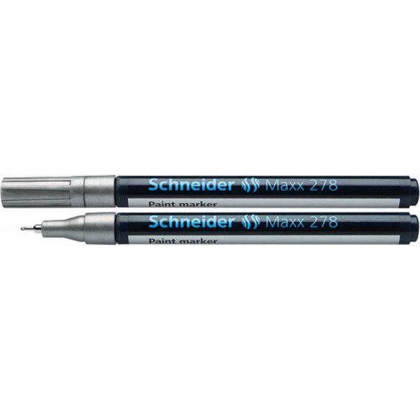 Marker olejowy Schneider Maxx 278 srebrny