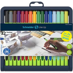 Cienkopisy Schneider Line-Up Touch 0.4mm 32 kolory
