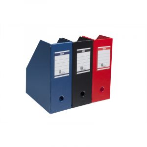 POJEMNIK NA DOKUMENTY ELBA A4/7cm SKŁADANY CZARNY