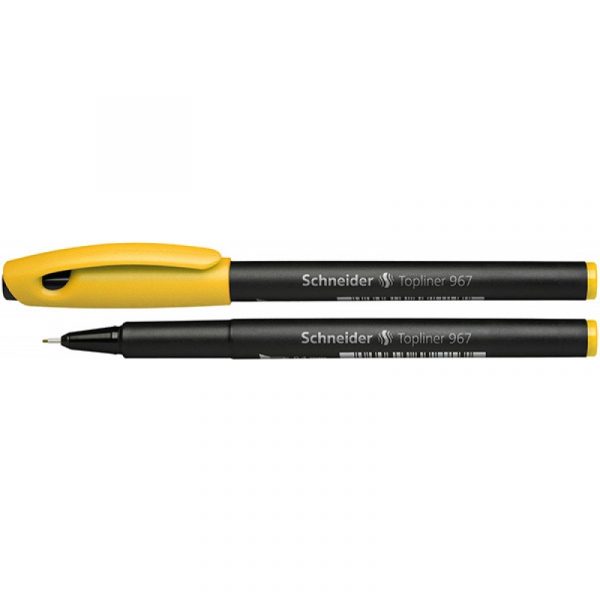 Cienkopis Schneider Topliner 967 0.4mm żółty