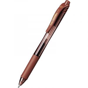 Pióro kulkowe Pentel EnerGel BL107 brązowe