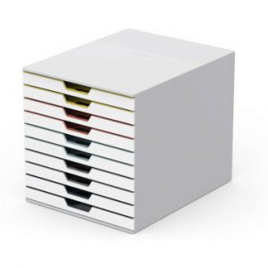 Pojemnik 10 szuflad Durable Varicolor