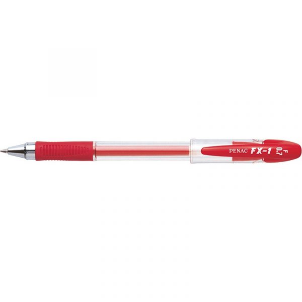 Długopis żelowy Penac FX-1 0.7mm czerwony