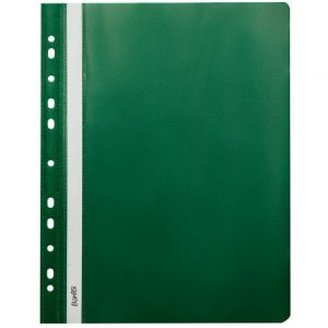 Skoroszyt wpinany Bantex A4 PP zielony (25)