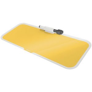 SZKLANY NOTATNIK NA BIURKO LEITZ COSY ŻÓŁTY