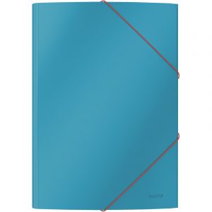 Teczka kartonowa z gumką Leitz Cosy A4 niebieska