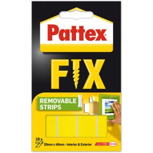 Paski montażowe Pattex Fix 20x40mm usuwalne (10)