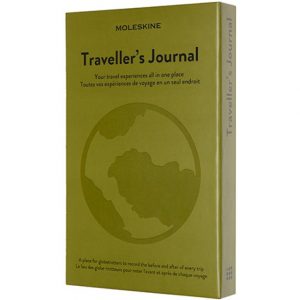 Notatnik Moleskine Passion Traveller's Journa 13x21cm zielony