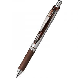 Pióro kulkowe Pentel EnerGel BL77 0.7mm brązowe