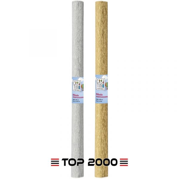 Bibuła marszczona Top 2000 Creatino 50x200cm złota